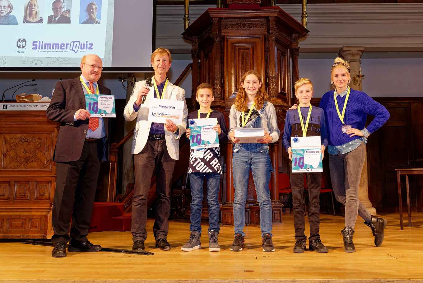Winnaars Mensa SlimmerIQuiz 2018